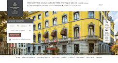 Desktop Screenshot of hoteldesindesthehague.com